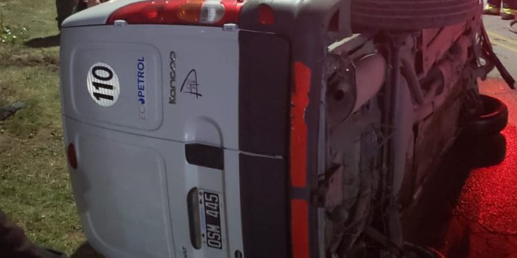 DOS ACCIDENTES SE REGISTRARON ANOCHE EN LA CIUDAD