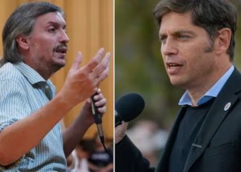 MÁXIMO KIRCHNER CRITICÓ A KICILLOF