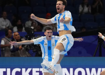 ARGENTINA DERROTÓ 3-2 A FRANCIA Y JUGARÁ LA FINAL MUNDIAL DE FUTSAL CONTRA BRASIL