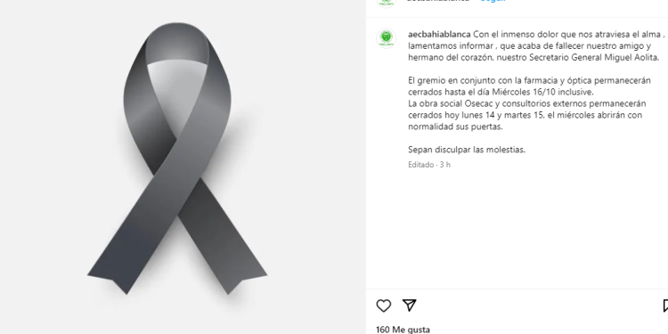 FALLECIÓ MIGUEL AOLITA