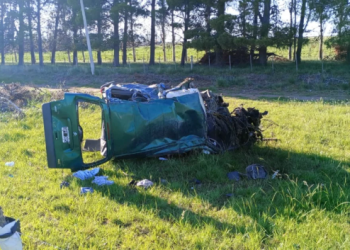 UN HOMBRE MURIÓ EN UN ACCIDENTE EN LA RUTA 3 SUR