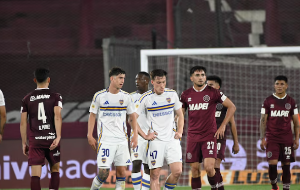 BOCA PERDIÓ 1-0 CON LANÚS Y SIGUE SIN TRIUNFOS EN EL CICLO DE FERNANDO GAGO POR LA LIGA PROFESIONAL