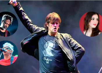 LA LLAMATIVA FRASE DE ANDRÉS CIRO EN MEDIO DE LA POLÉMICA VUELTA DE LOS PIOJOS: «ES MÁS IMPORTANTE EL ILUMINADOR QUE EL BAJISTA»