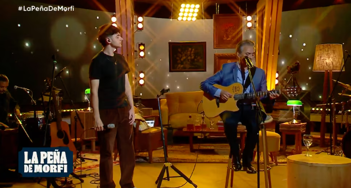 JAIRO SE PRESENTÓ CON SU NIETO FRANCISCO EN VIVO