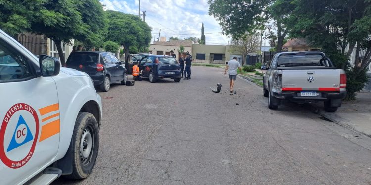 TRIPLE CHOQUE Y UN AUTO INCENDIADO, LO DESTACADO DEL VIERNES EN BAHÍA