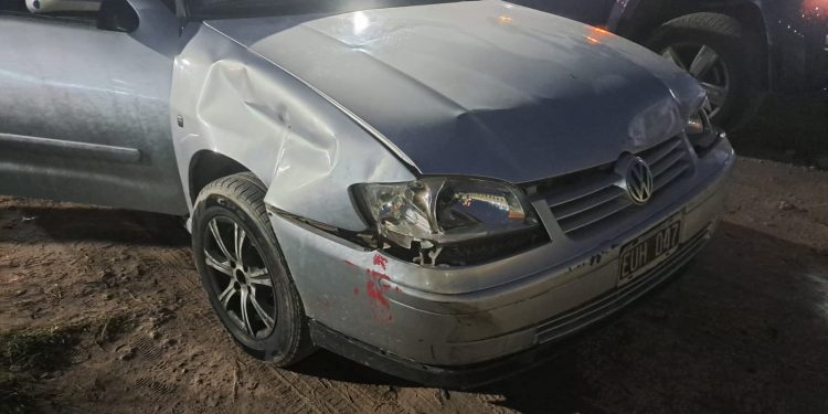 CHOCARON DOS AUTOS Y UNA ALCOHOLEMIA POSITIVA