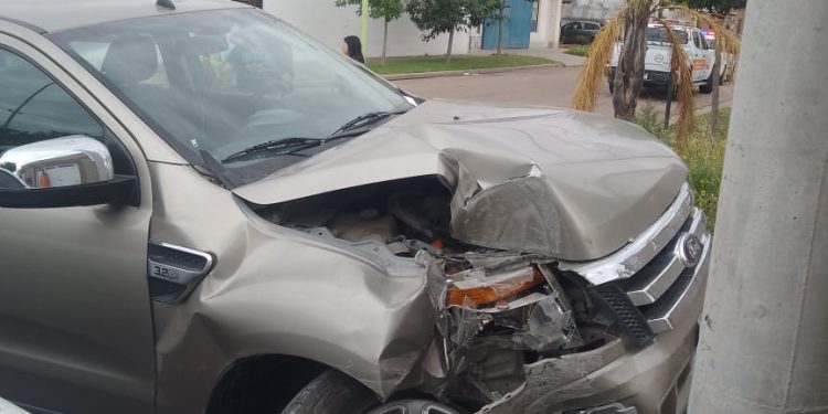 UN MOTOCICLISTA FUE HOSPITALIZADO EN CODIGO DE ROJO EN LA TARDE DE AYER