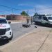 TARDE COMPLICADA EN EL TRÁNSITO BAHIENSE, UN MENOR HERIDO Y UN TRIPLE CHOQUE
