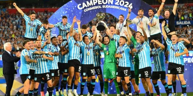 RACING SE CORONÓ CAMPEÓN DE LA COPA SUDAMERICANA
