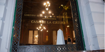 EL ÚLTIMO ADIÓS A JORGE LANATA EN LA CASA DE LA CULTURA DE CABA