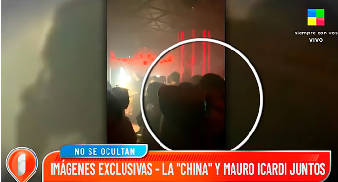 SE FILTRÓ EL PRIMER VIDEO DE LA CHINA SUÁREZ Y MAURO ICARDI JUNTOS
