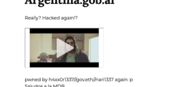 EL GOBIERNO CONFIRMÓ EL HACKEO DE SU SITIO OFICIAL Y CUESTIONARON LA FALTA DE INVERSIÓN EN CIBERSEGURIDAD