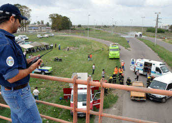 HOY SE REALIZARÁ UN SIMULACRO DE CAMPO EN LA EX RN3 EN EL INGRESO AL COMPLEJO RECREATIVO DE URGARA