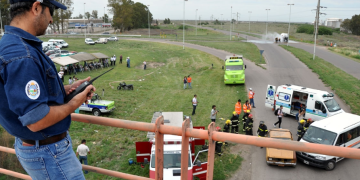 HOY SE REALIZARÁ UN SIMULACRO DE CAMPO EN LA EX RN3 EN EL INGRESO AL COMPLEJO RECREATIVO DE URGARA
