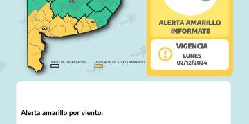 ALERTA POR VIENTO