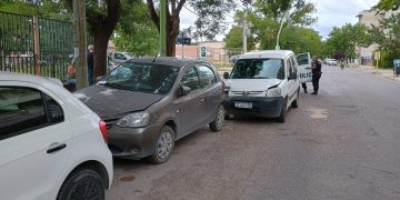 QUINTUPLE CHOQUE EN EL BARRIO NAPOSTA