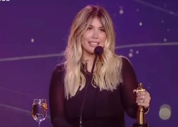 WANDA NARA LE DEDICÓ EL MARTIN FIERRO DE LA MODA A UN HOMBRE