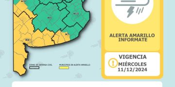 ALERTA POR TORMENTAS