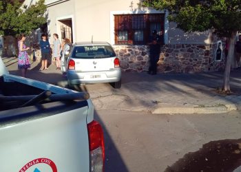 DOS MOTOCICLISTAS FUERON HOSPITALIZADOS POR DISTINTOS CHOQUES EN LA CIUDAD