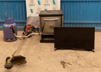 RECUPERARON LOS ELEMENTOS ROBADOS DEL CLUB VISTA ALEGRE