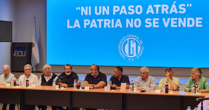 LA CGT DEBATIRÁ SI PARTICIPA O NO DE LA MARCHA DEL PRÓXIMO SÁBADO CONTRA MILEI