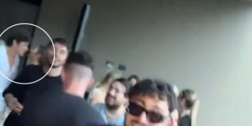 FRANCO COLAPINTO FUE A LA FIESTA DE FIN DE AÑO DE BIZARRAP