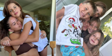 MAURO ICARDI MOSTRÓ POR PRIMERA VEZ A LA CHINA SUÁREZ CON SUS HIJAS
