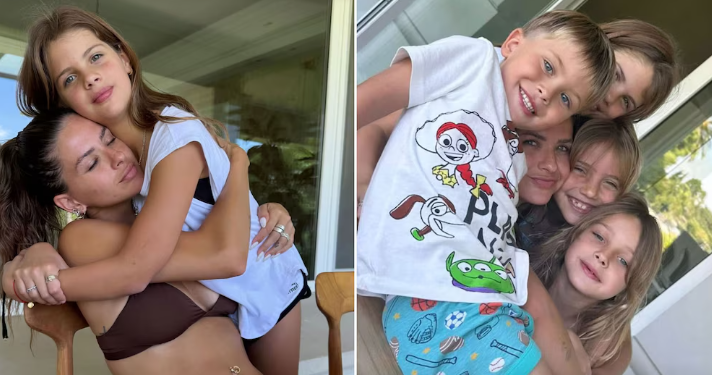 MAURO ICARDI MOSTRÓ POR PRIMERA VEZ A LA CHINA SUÁREZ CON SUS HIJAS