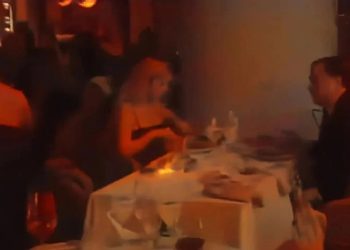 FABIOLA YAÑEZ PASÓ AÑO NUEVO CON SU NUEVA PAREJA Y CUSTODIA ESTATAL EN UN LUJOSO RESTAURANTE DE MADRID