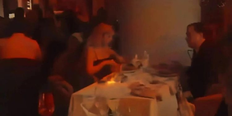 FABIOLA YAÑEZ PASÓ AÑO NUEVO CON SU NUEVA PAREJA Y CUSTODIA ESTATAL EN UN LUJOSO RESTAURANTE DE MADRID
