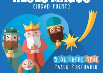 LOS REYES MAGOS LLEGAN AL PUERTO