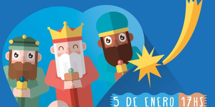 LOS REYES MAGOS LLEGAN AL PUERTO