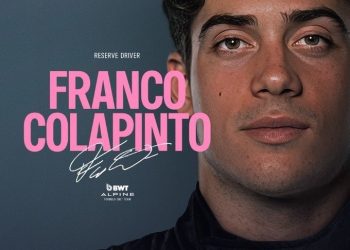 COLAPINTO FUE CONFIRMADDO COMO PILOTO DE RESERVA DE ALPINE PARA ESTE 2025