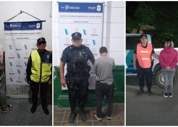 CUATRO DETENIDOS EN LA VÍA PÚBLICA POR TENENCIA DE DROGA