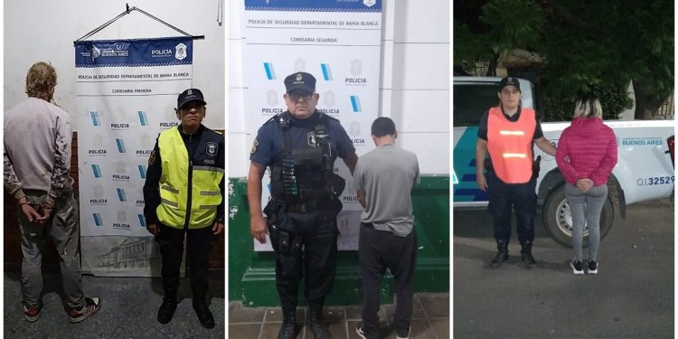 CUATRO DETENIDOS EN LA VÍA PÚBLICA POR TENENCIA DE DROGA