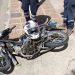 PERDIÓ EL CONTROL DE LA MOTO Y SE GOLPEO CONTRA EL ASFALTO