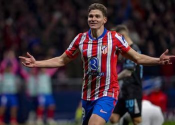 CON DOS GOLES DE JULIAN ALVAREZ, ATLÉTICO DE MADRID LE DIO VUELTA EL PARTIDO AL BAYERN LEVERKUSEN