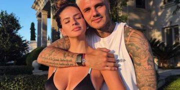 MAURO ICARDI SE MOSTRÓ CON NUEVO LOOK Y ABRAZADO A LA CHINA SUÁREZ: «ATARDECER DE ENSUEÑO»