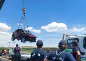 IDENTIFICARON A LA PERSONA QUE CAYÓ CON SU CAMIONETA AL DIQUE PASO DE LAS PIEDRAS