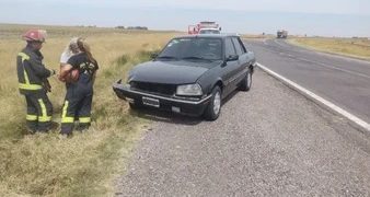 NO HUBO LESIONADOS EN EL CHOQUE QUE SE PROVOCÓ EN EL CRUCE DE LA RUTA 3 Y LA 3 VIEJA