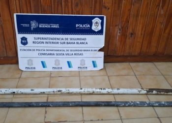FUE DETENIDO LUEGO DE ROMPER A BARRETAZOS PARTE DE LA CASA DE SU EXMUJER