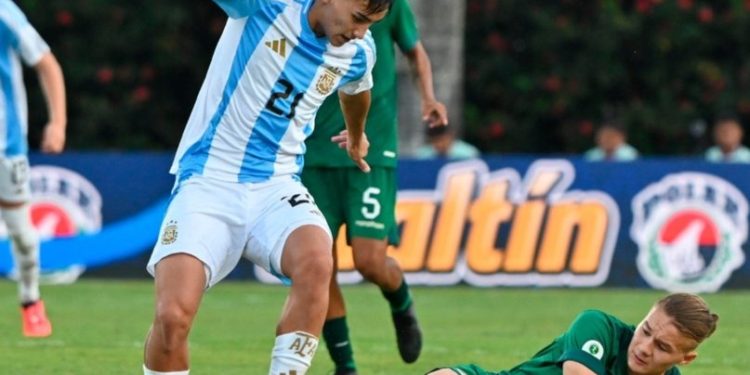 SOBRE LA HORA ARGENTINA LE GANÓ A BOLIVIA Y QUEDO CLASIFICADO AL HEXAGONAL DEL SUDAMERICANO SUB 20