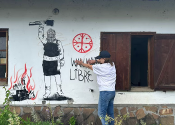 PATRICIA BULLRICH MOSTRÓ CÓMO FUE EL DESALOJO DE LOS MAPUCHES DEL PARQUE NACIONAL LOS ALERCES