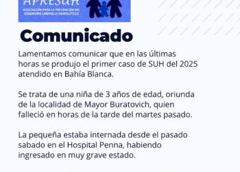 CARACCIOLO: «ARRANCAR EL AÑO CON ESTE CASO DE LA NENA FUE UN BALDAZO DE AGUA FRÍA»