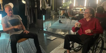 EL ENCUENTRO DE CHARLY GARCÍA Y STING QUE EXPLOTÓ LAS REDES SOCIALES