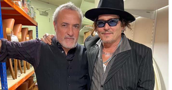 JOHNNY DEPP LLEGÓ A LA ARGENTINA