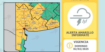 UNA NUEVA JORNADA CON ALTAS TEMPERATURAS Y ALERTA AMARILLA POR TORMENTAS