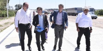 HABILITARON EL NUEVO PUENTE DE LA CIRCUNVALACIÓN NORTE DE BAHÍA BLANCA