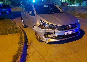 CHOCÓ CONTRA UN AUTO Y SUFRIÓ UN TRAUMATISMO DE CRÁNEO, DIO POSITIVO EN EL CONTROL DE ALCOHOLEMIA