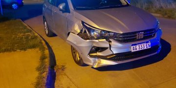 CHOCÓ CONTRA UN AUTO Y SUFRIÓ UN TRAUMATISMO DE CRÁNEO, DIO POSITIVO EN EL CONTROL DE ALCOHOLEMIA